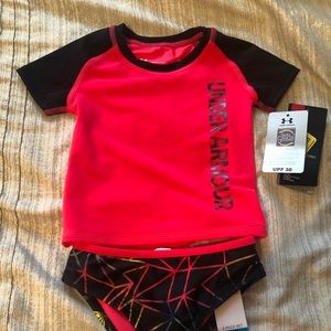 Adorable under armour swimsuit 24 months